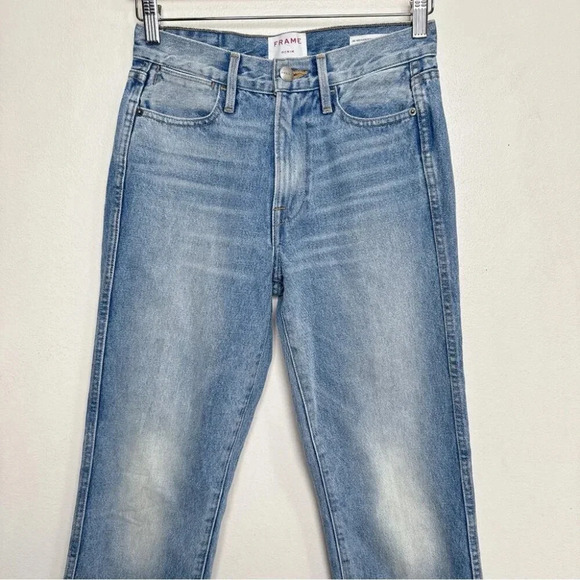 Frame  Womens 24 Rigid Re-release Le High Straight Jeans - Picture 3 of 16